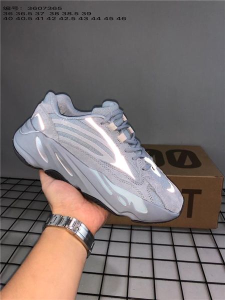 Future store The authentic Adidas Yeezy V3 380 Alien.