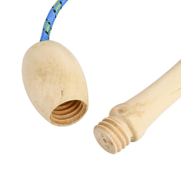 

kids skipping rope adjustable wooden handle jump rope children fitness