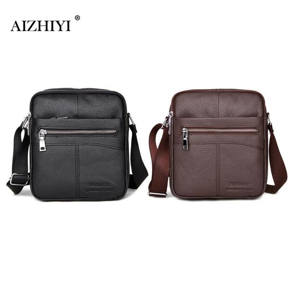

genuine leather crossbody men messenger bag male small man flap fashion shoulder bags crossbody messenger handbag