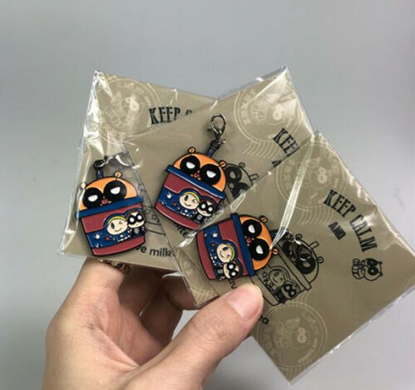 

cosmile marvel the winter soldier metal pin bag set rare fashion cretive new cute, Silver