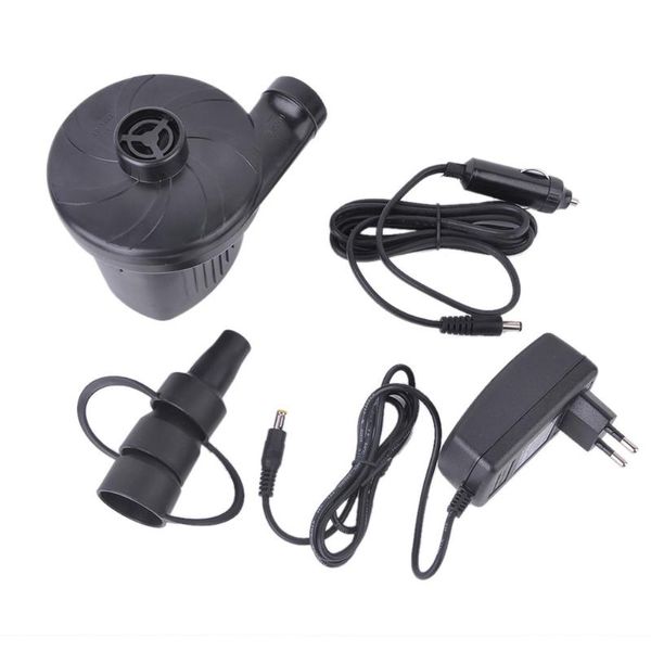 

us plug household electric air pump inflate deflate pumps car inflator electropump boat electric blower pump