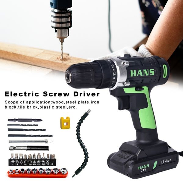 

power tools rechargeabledrill multifunction electric screwdriver lithium electric hand drill set