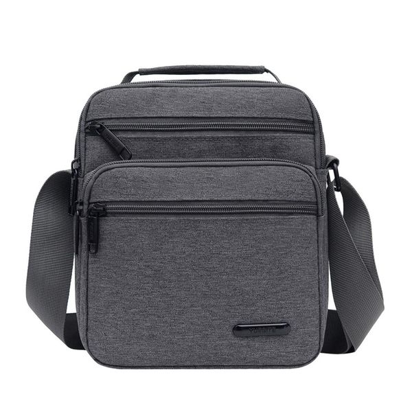 

men's bags fashion casual solid color business shoulder bag outdoor messenger large capacity simple versatile h1