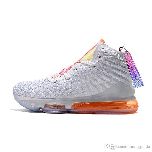 tenis lebron james naranjas