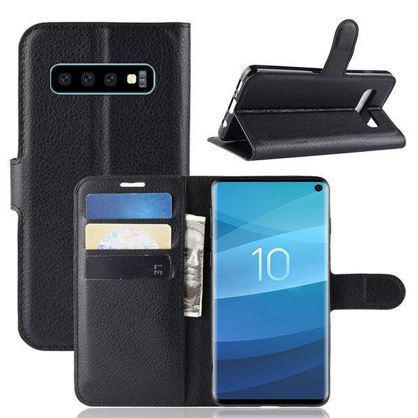

fashion business leather flip case for samsung galaxy s10e s10 plus card holder phone cover for samsung s10
