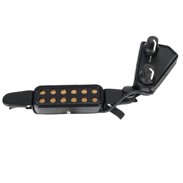 

guitar pickup acoustic electric transducer golden