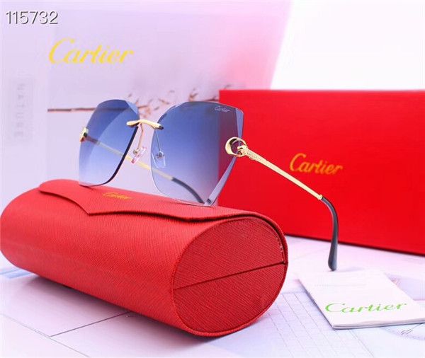 

latest ladies driving hd rimless retouch face sunglasses hd resin lenses sunglasses wear comfort belt with box sunglasses, White;black