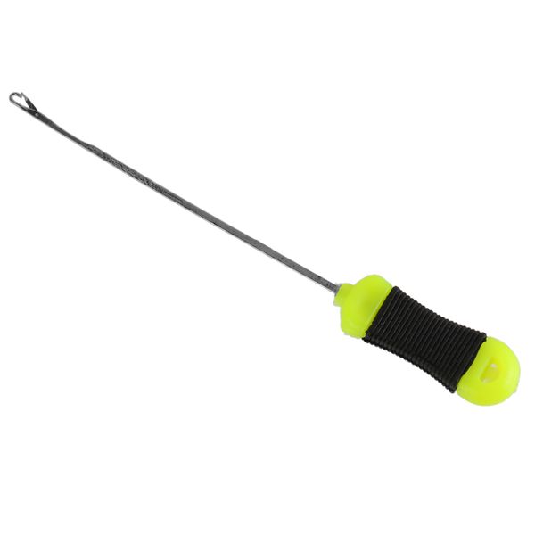 

crochet hook needles metal interlocking needle diy tool plastic handle, Black