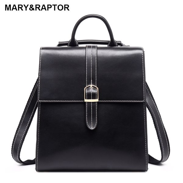 

genuine leather women backpacks preppy style cowhide female backpack england lady book bag fashion travel bags casual schoolbag