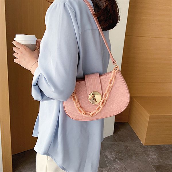 

original design 2020 new leisure joker single shoulder messenger bag with stone pattern underarm bag