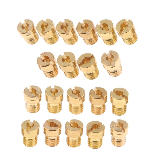 

20pcs solid carburetor main jet kit 85 88 90 92 94 95 98 100 102 105