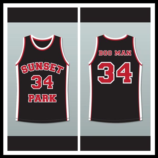 

Guy Torry Boo Man 34 Sunset Park Black Basketball Jersey Family men jersey woman jersey kid jerseys good