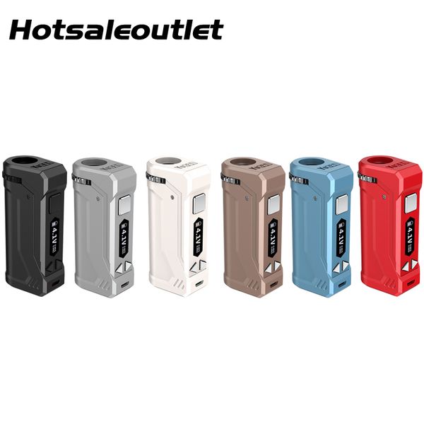 

Yocan UNI Pro VV Box Mod 650mAh с 10s Разогреть Функция для 510 Thread Картридж Tank 100% оригинал