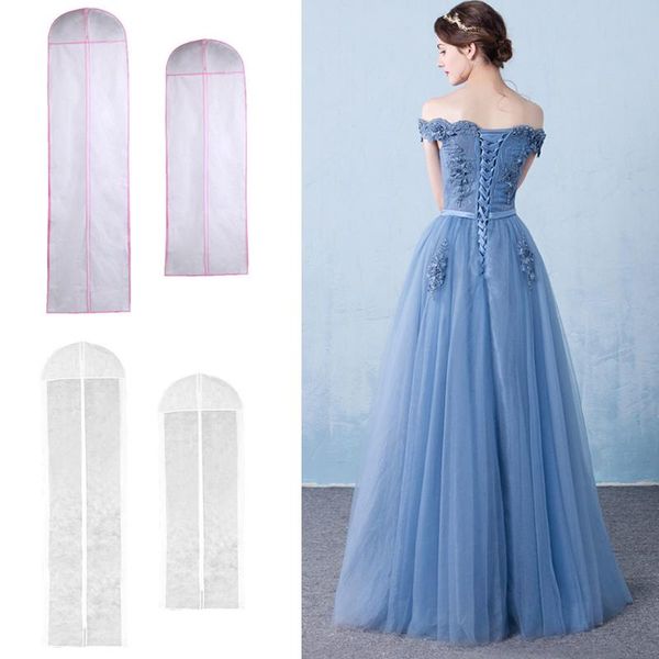 

150/180cm long long train wedding dess dust bag evening dress dust cover bridal garment storage bag
