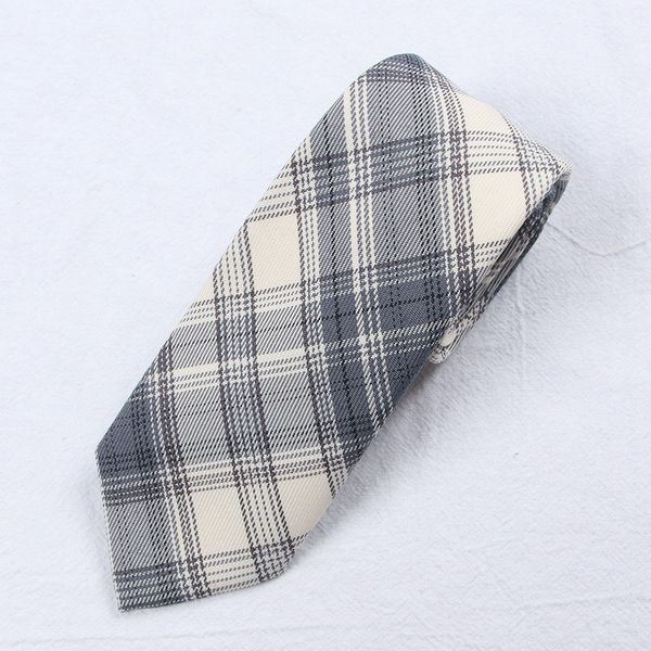 

gentle knife tie orthodoxy jk plaid bow tie japanese-style bow tie, Black;gray