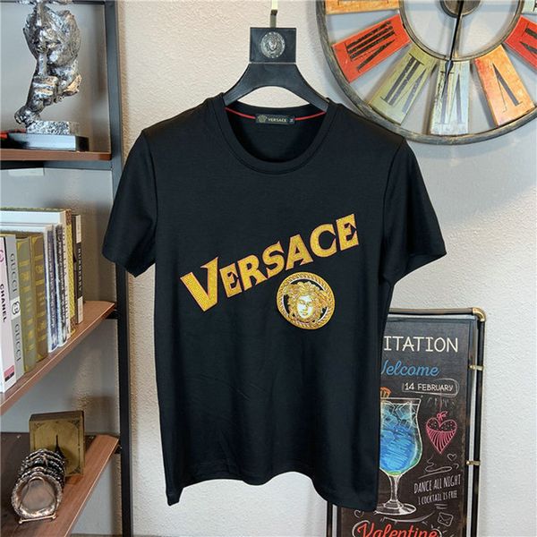 

superme women mens designer t shirts fashion short sleeve luxury designer t shirt summer mens tshirt tee couples matching clothes 29, White