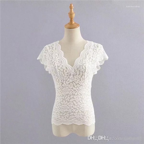 

designer tshirts crew neck short sleeve hollow solid color femal clothing summer casual apparel womens lace, White