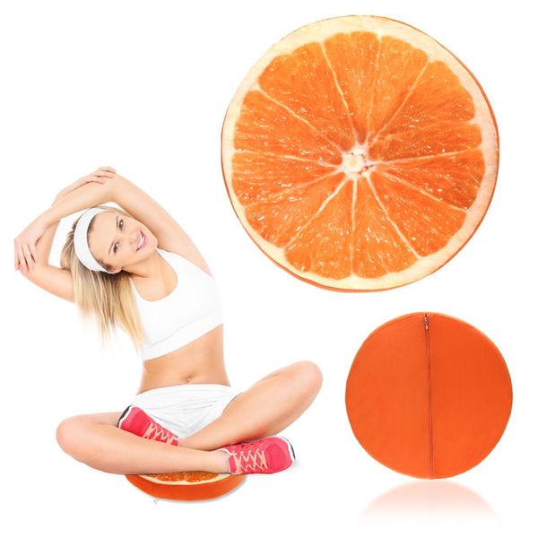 

new product creative 3d fruits&cat decorative pillows cushions home decor sofa round nap seat cushion waist pillow z