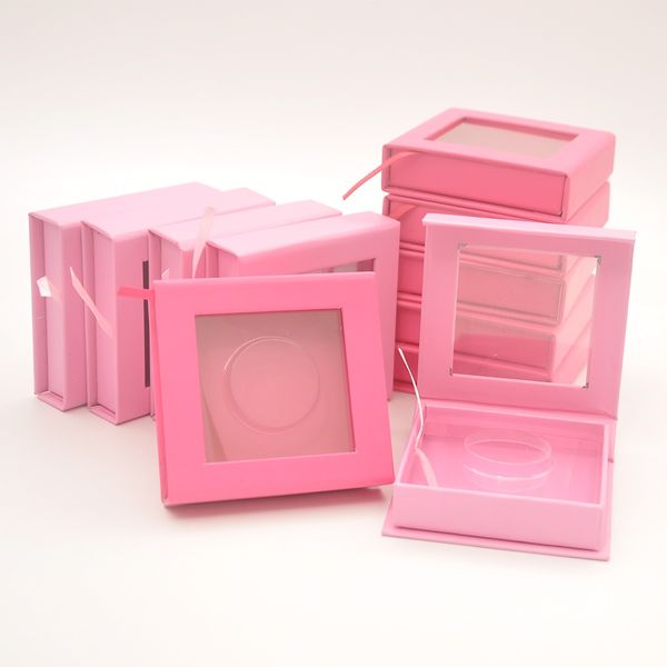 

wholesale eyelash packaging box lash boxes packaging custom logo faux cils 25mm mink eyelashes strip lashes square magnetic case bulk vendor