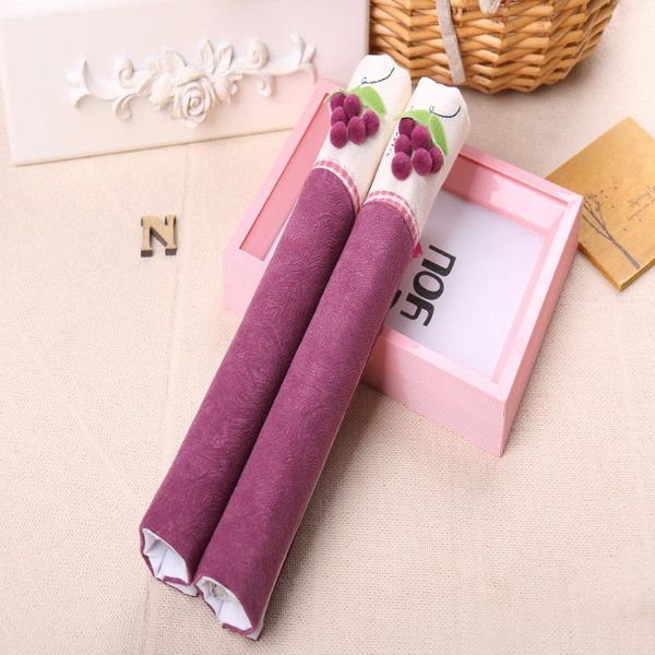 

1 pair of refrigerator door handle cover to keep your kitchen equipment clean and smudge useful m3