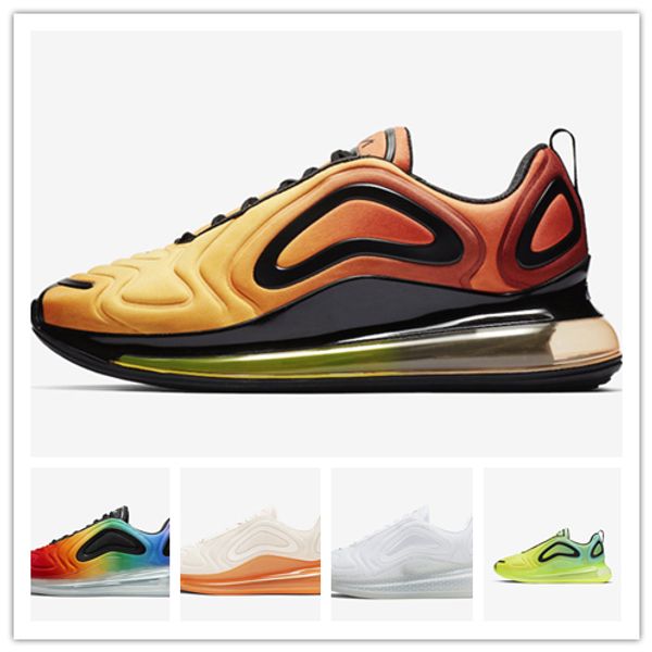 

cushioned men women neon 72d triple black carbon grey sunset metallic silver casual shoes eur 36-45