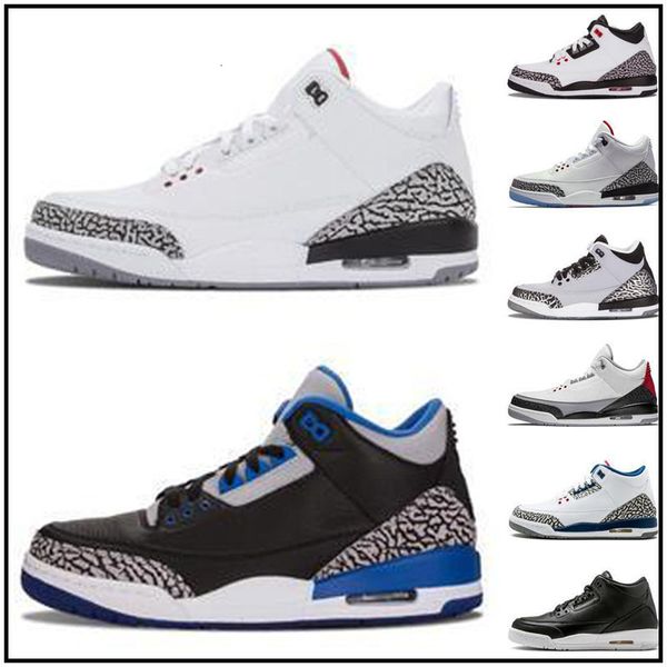 

реальная съемка jumpman 3 волк серый дети баскетбол обувь мужская огонь красный черный кот белый цементные инфракрасная спорт true blue мужч, Black