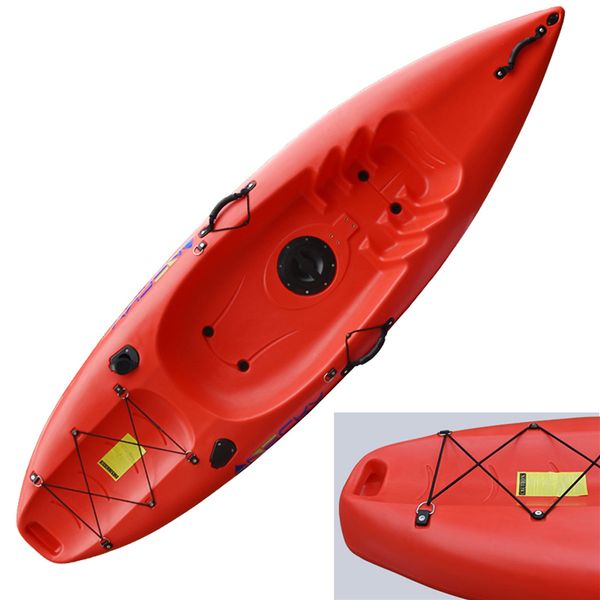 

marine 10pcs каное байдарка нержавеющей стали d-кольцо рыболовные оснастка вт / винты