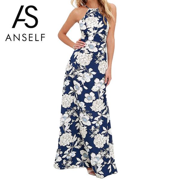 

anself vintage floral print summer long maxi dress off shoulder women causal dress plus size beach party dresses vestidos, Black;gray