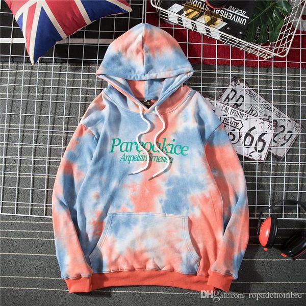 

письмо печать mens конструктора толстовка мода сыпучих tie dye щитовых женщины люди толстовка вскользь пары толстовка, Black