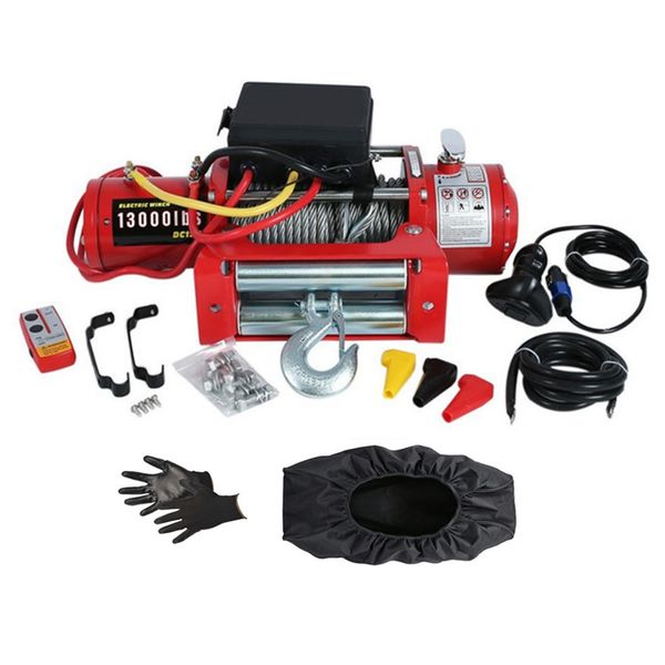 

12v 13000 lbs electric winch