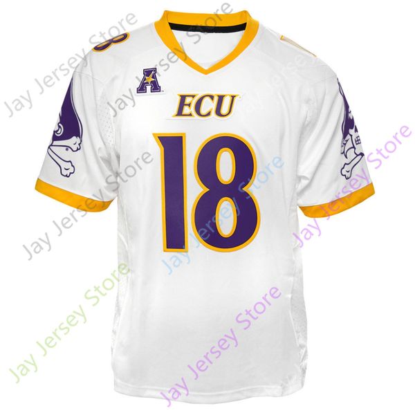 2020 2020 East Carolina Pirates ECU Football Jersey NCAA College Kendall Futrell Chris Johnson