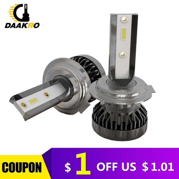 

2pcs 8000lm 80w super bright mini led light headlight bulb h1 h7 h8 h9 h11 9005 9006 9012 cold white led lamp for car automotive
