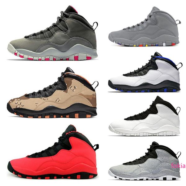 

designer 10 10s mens basketball shoes desert camo tinker cement westbrook i'm back chicago dark smoke grey men sports sneakers size 7-1