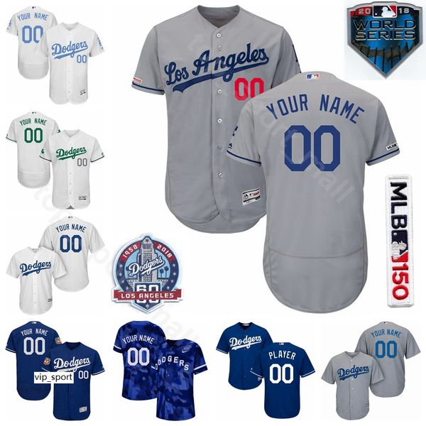 

Los Angeles Baseball Dodgers 31 Joc Pederson Jerseys 60th Anniversary 13 Max Muncy 3 Chris Taylor 99 Hyun-Jin Ryu Kenta Maeda Chris Taylor