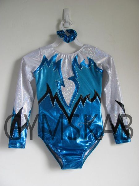 

gymnastics rhythmic leotard women's girl's customized ballet leotard dress gym 7016, Black;red