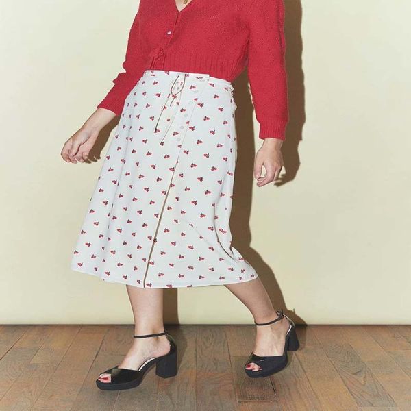 

fresh a-line skirts summer popular fashion women 2019, Black