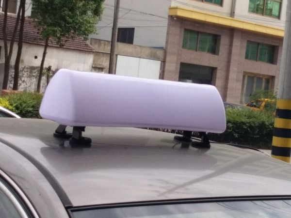 

21inch blank car sign advertising lamp diy logo taxi led light strong magnets for taxi driver