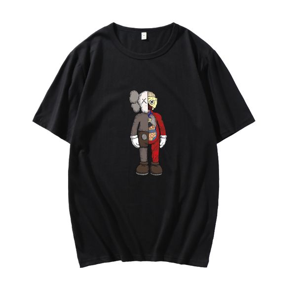 

19ss brand men cotton sesame street elmo t shirts men round neck white black yellow short sleeve t shirts size customized t shirts s-3xlts01