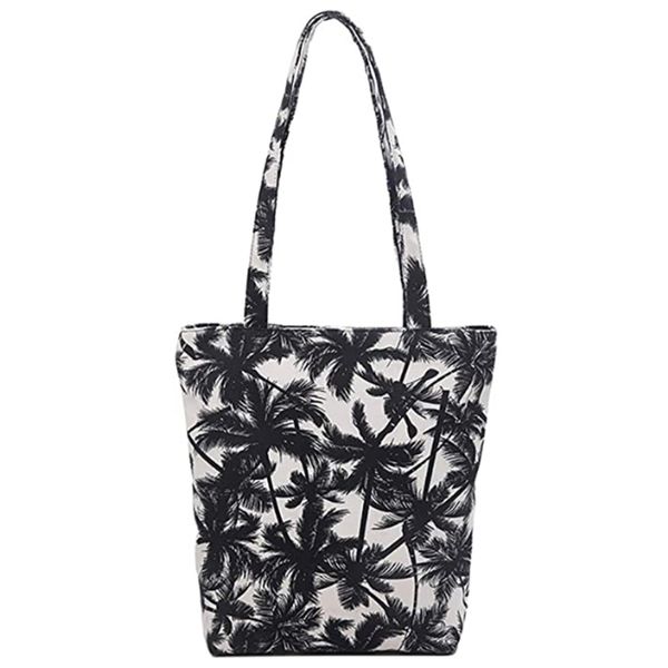 

asds-women handle bag canvas messenger printing leopard shopping bag messenger