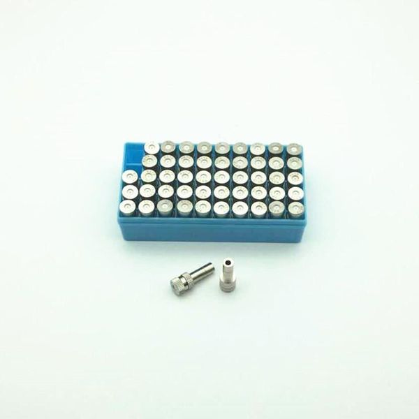 

50 шт много) 6мм низкого 0.1-0.6mm давления из нержавеющей стали туман опрыскивание насадки 6мм коннекторы водный сад опрыскиватель y200106