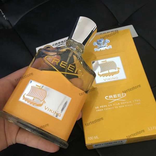 

perfume men gold creed viking cologne fragrance 100ml eau de parfum perfume for men incense scent deodorant new dhl ing