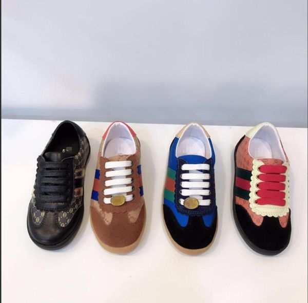 

colors boys sneakers designer shoes for toddler boys footwear childrens sneakers designer shoes casual sneaker w box, Black;red