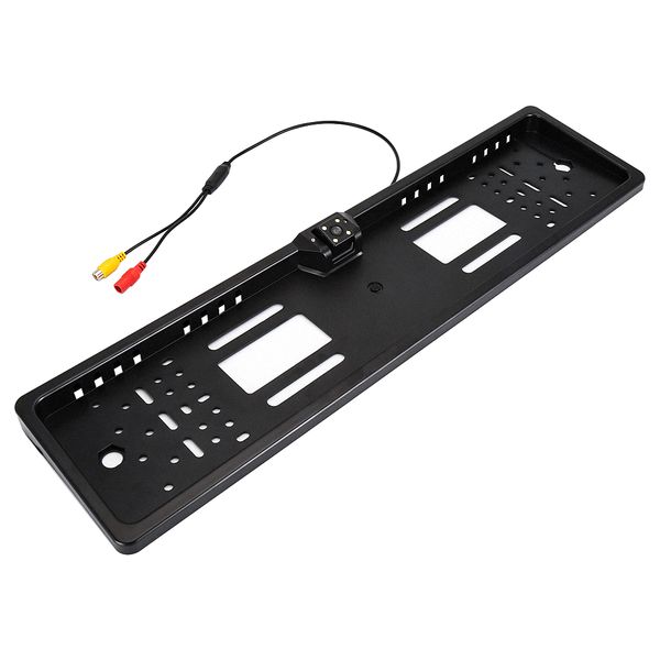 

auto parktronic eu car license plate frame wire hd night vision rear view camera reverse rear camera