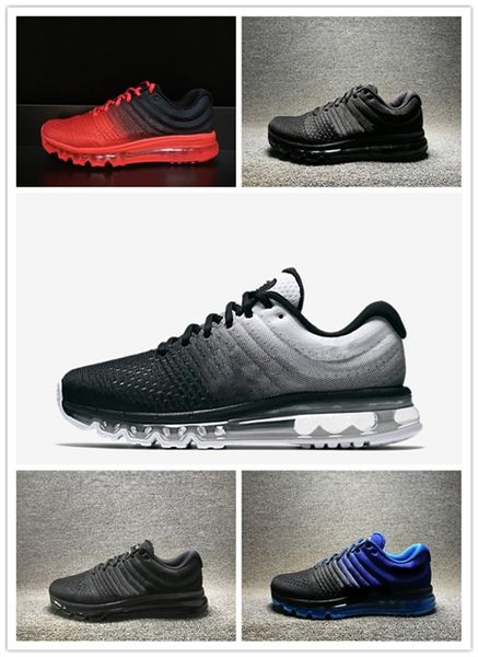 

2017 new arrival mens shoes men sneaker maes 2017 mens running sport shoes bengal orange grey kpu size 36-45 air55