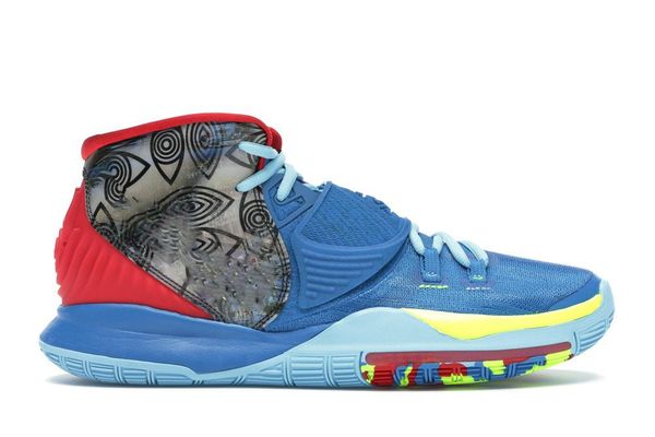 

2020 new 6 preheat collection new york city basketball shoes mens kyrie bred enlightenment preheat collection tokyo taipei sneakers us 7-12, Black