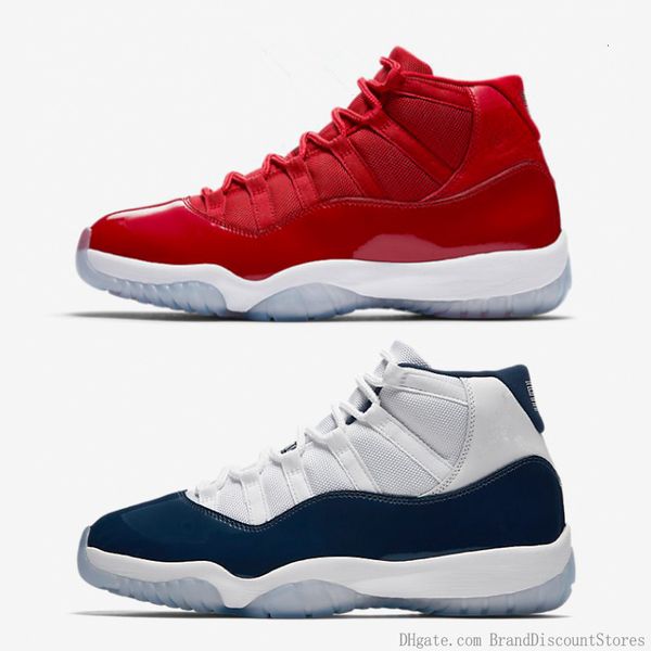 

new high 11s 11 ovo citrus 72-10 space jams white olympic concord gamma blue varsity red navy gum men s basketball shoes