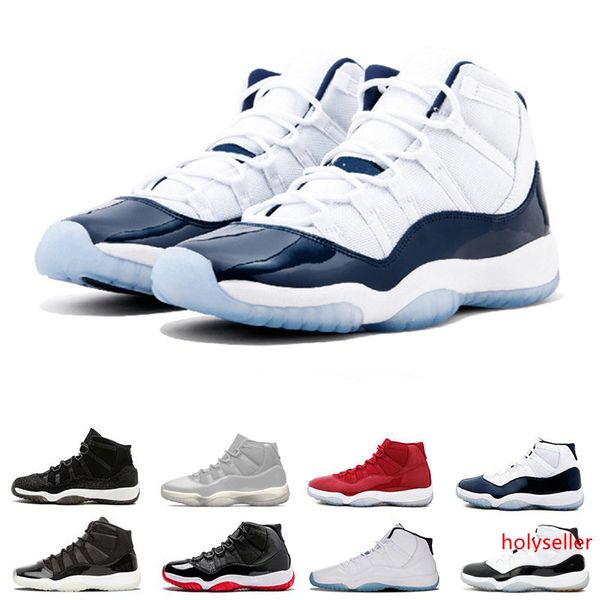 

man basketball shoes 11 11s concord 45 legend blue gym red midnight navy bred university blue men trainers sport sneakers zapatillas 5.5-13