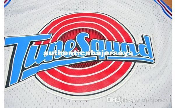 

retro taz tune squad space jam movie jersey toon white new sewn any size s - 4xl mens embroidered embroidery jerseys, Black;blue