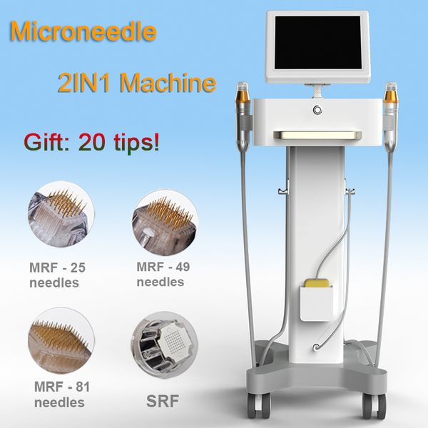 

новый стиль microneedle дробная rf уход за лицом термаж удаление морщин дробная rf микро игла подтягивающая кожа машина красоты