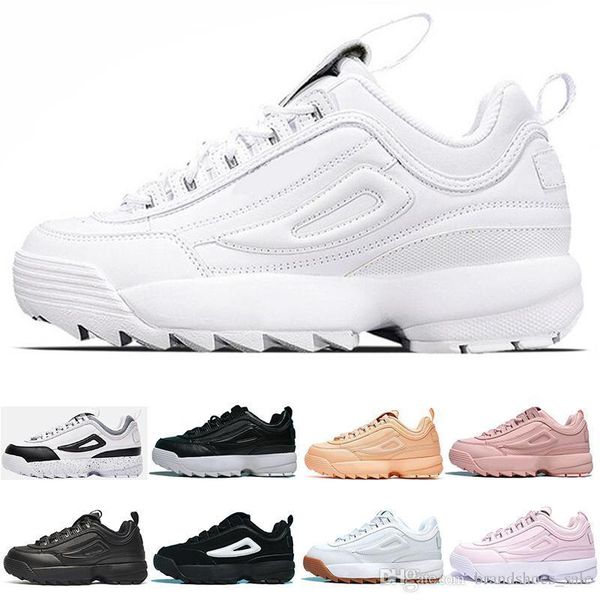

designer fashion new disruptors triple white black grey pink women men special section sports sneaker increased jogging running shoes 36-44